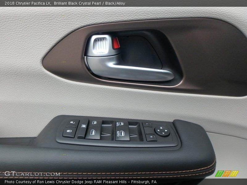 Controls of 2018 Pacifica LX