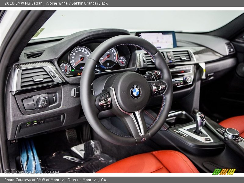 Dashboard of 2018 M3 Sedan