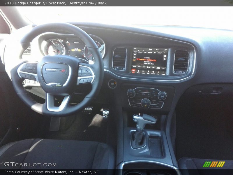 Destroyer Gray / Black 2018 Dodge Charger R/T Scat Pack