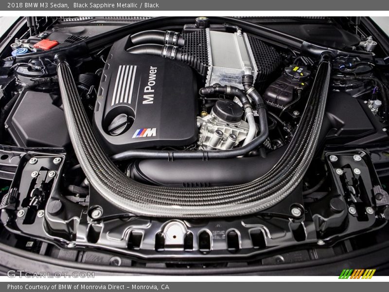  2018 M3 Sedan Engine - 3.0 Liter TwinPower Turbocharged DOHC 24-Valve VVT Inline 6 Cylinder