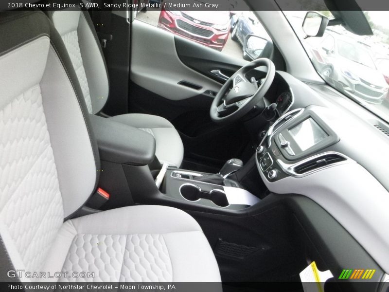 Sandy Ridge Metallic / Medium Ash Gray 2018 Chevrolet Equinox LS AWD