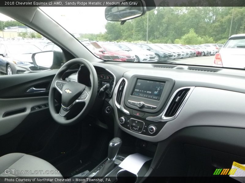 Sandy Ridge Metallic / Medium Ash Gray 2018 Chevrolet Equinox LS AWD