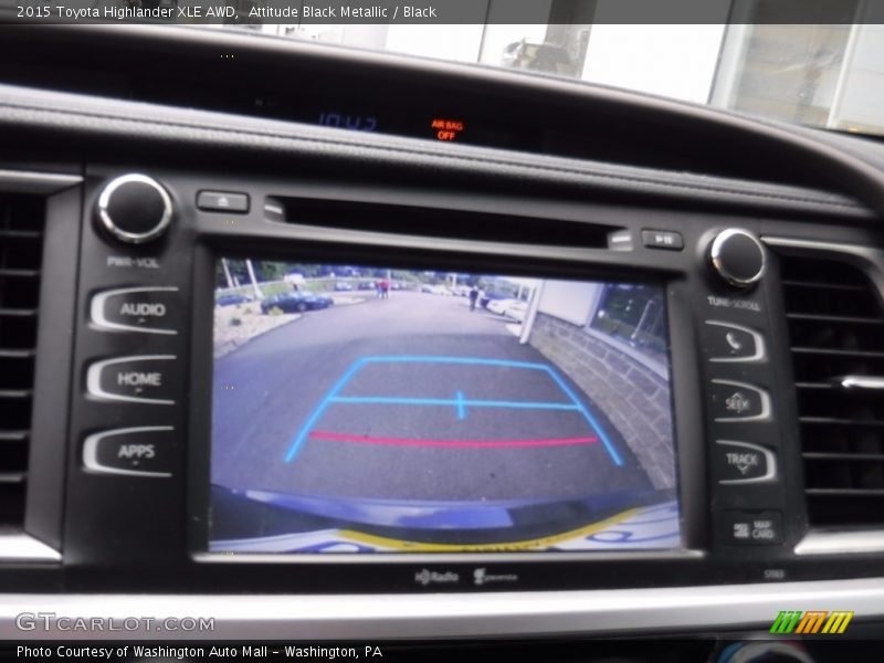 Attitude Black Metallic / Black 2015 Toyota Highlander XLE AWD