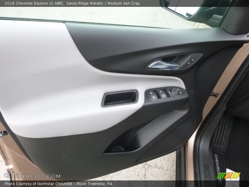 Sandy Ridge Metallic / Medium Ash Gray 2018 Chevrolet Equinox LS AWD