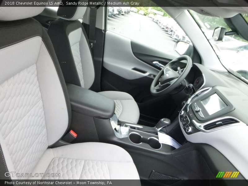 Sandy Ridge Metallic / Medium Ash Gray 2018 Chevrolet Equinox LS AWD