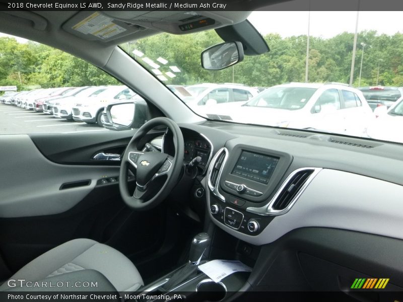 Sandy Ridge Metallic / Medium Ash Gray 2018 Chevrolet Equinox LS AWD