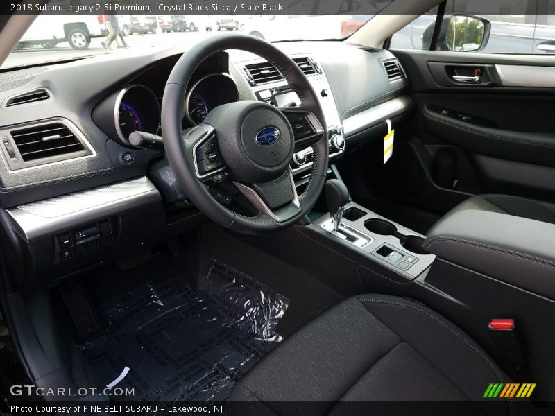 Crystal Black Silica / Slate Black 2018 Subaru Legacy 2.5i Premium