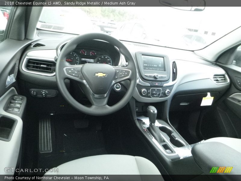 Sandy Ridge Metallic / Medium Ash Gray 2018 Chevrolet Equinox LS AWD