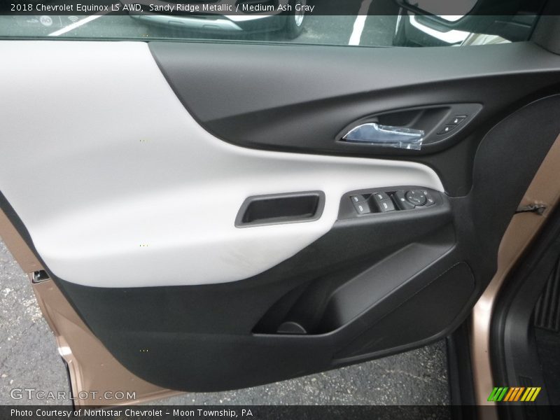 Sandy Ridge Metallic / Medium Ash Gray 2018 Chevrolet Equinox LS AWD