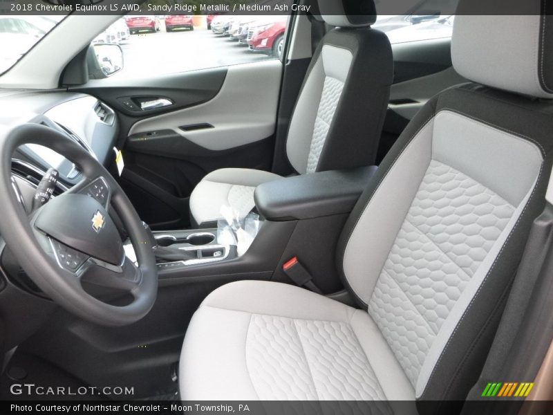Sandy Ridge Metallic / Medium Ash Gray 2018 Chevrolet Equinox LS AWD