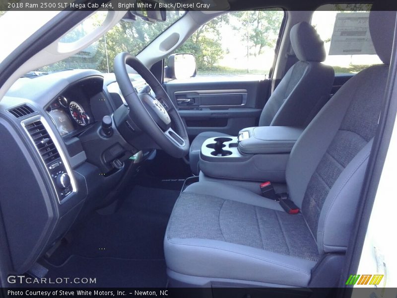  2018 2500 SLT Mega Cab 4x4 Black/Diesel Gray Interior