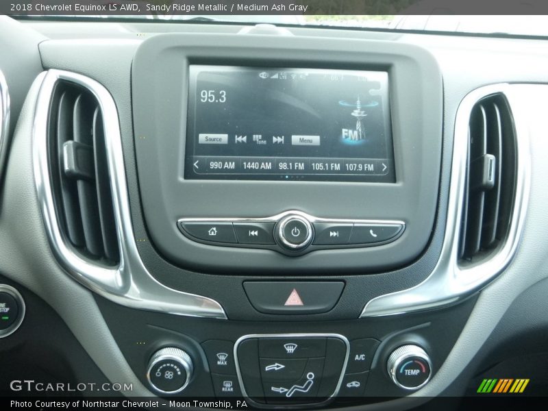 Sandy Ridge Metallic / Medium Ash Gray 2018 Chevrolet Equinox LS AWD