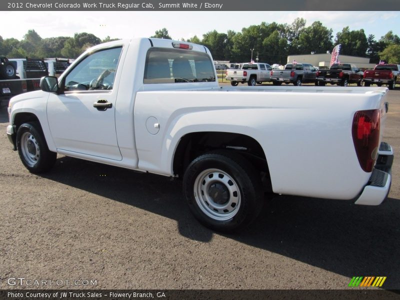 Summit White / Ebony 2012 Chevrolet Colorado Work Truck Regular Cab