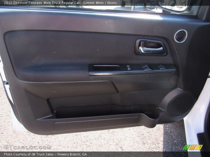 Summit White / Ebony 2012 Chevrolet Colorado Work Truck Regular Cab