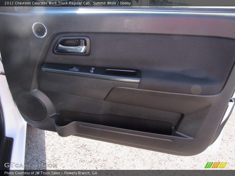 Summit White / Ebony 2012 Chevrolet Colorado Work Truck Regular Cab