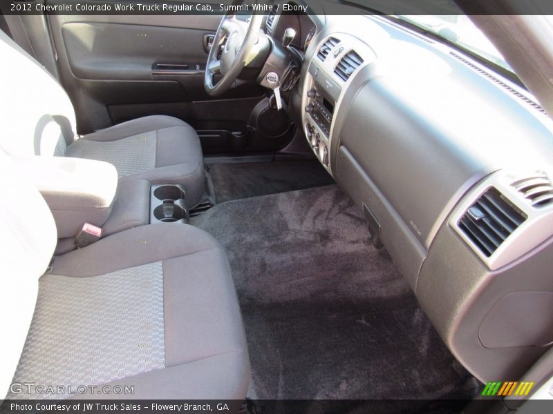 Summit White / Ebony 2012 Chevrolet Colorado Work Truck Regular Cab