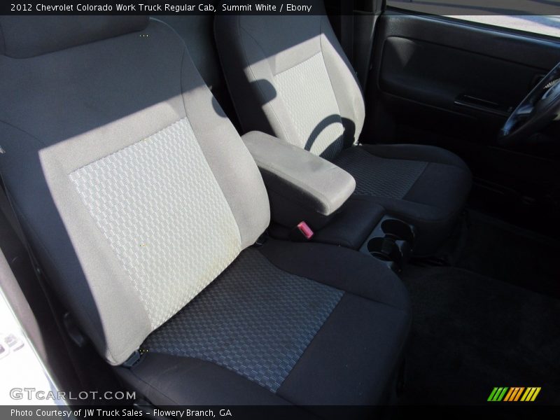 Summit White / Ebony 2012 Chevrolet Colorado Work Truck Regular Cab