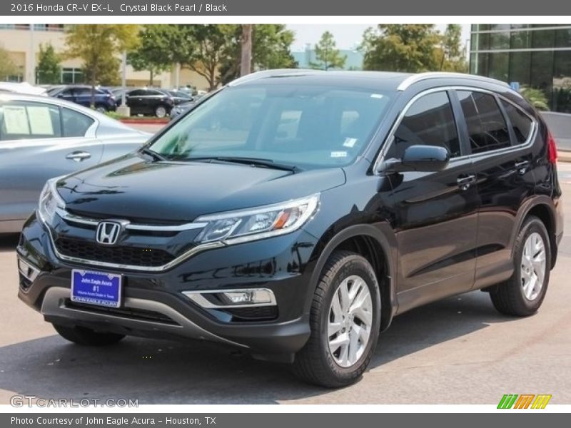 Crystal Black Pearl / Black 2016 Honda CR-V EX-L
