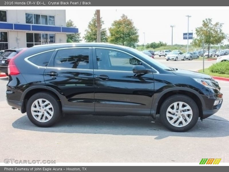 Crystal Black Pearl / Black 2016 Honda CR-V EX-L