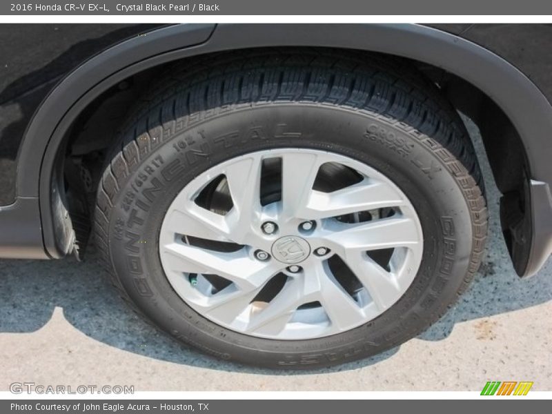 Crystal Black Pearl / Black 2016 Honda CR-V EX-L