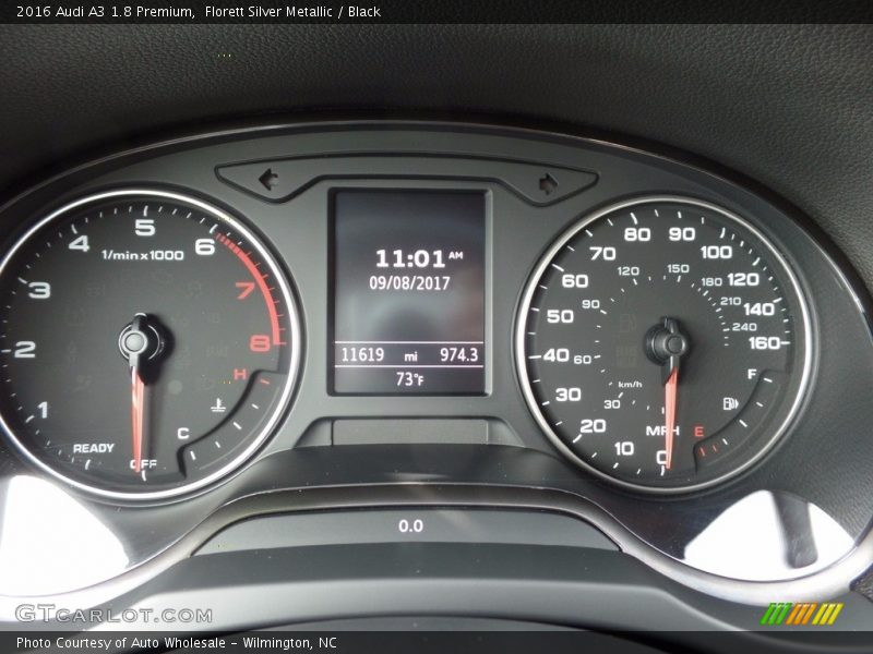 Florett Silver Metallic / Black 2016 Audi A3 1.8 Premium