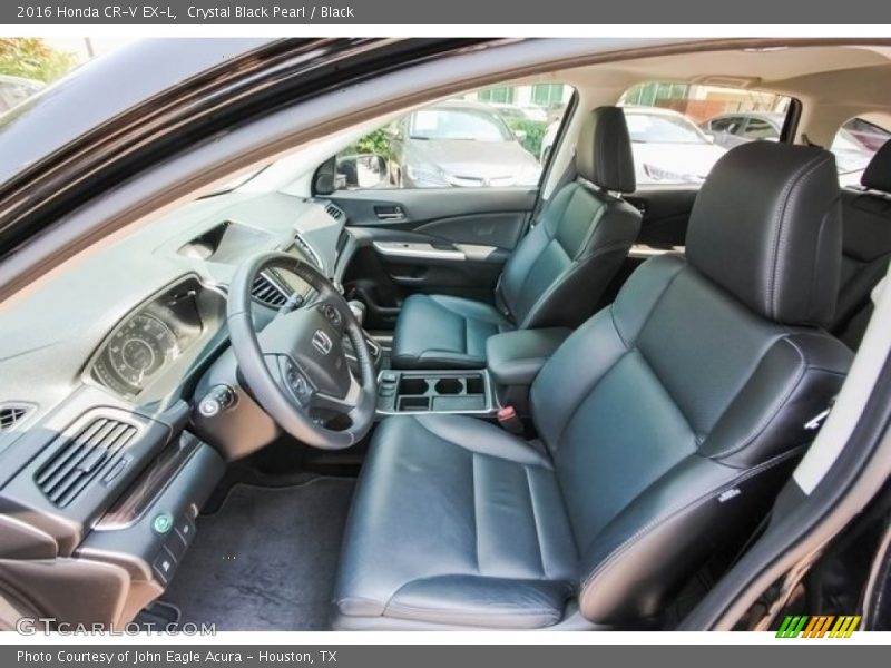 Crystal Black Pearl / Black 2016 Honda CR-V EX-L