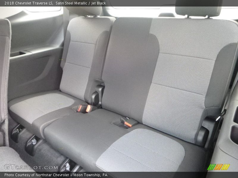 Satin Steel Metallic / Jet Black 2018 Chevrolet Traverse LS