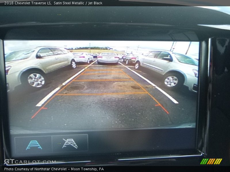 Satin Steel Metallic / Jet Black 2018 Chevrolet Traverse LS