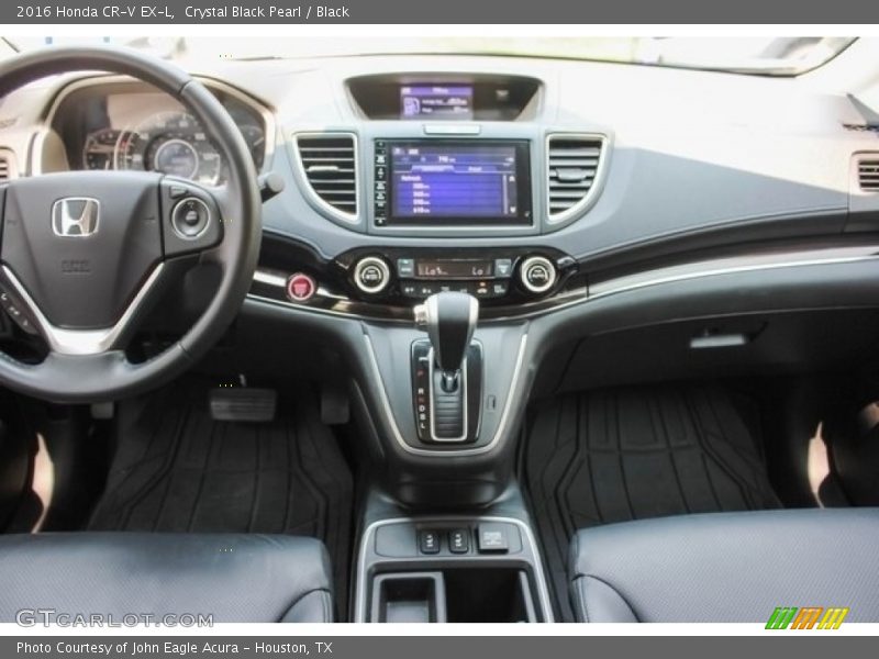 Crystal Black Pearl / Black 2016 Honda CR-V EX-L