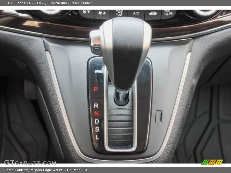 Crystal Black Pearl / Black 2016 Honda CR-V EX-L