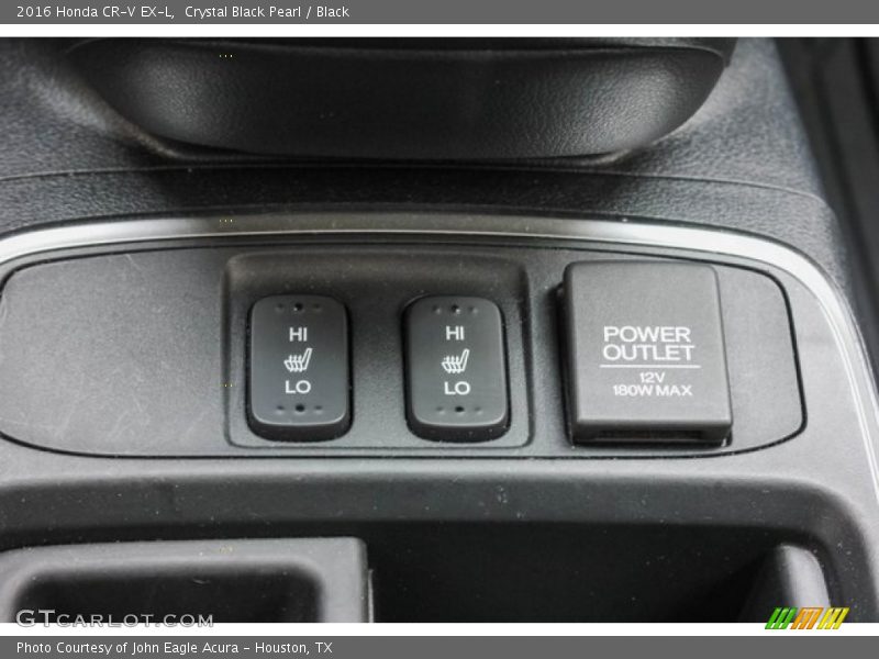 Crystal Black Pearl / Black 2016 Honda CR-V EX-L