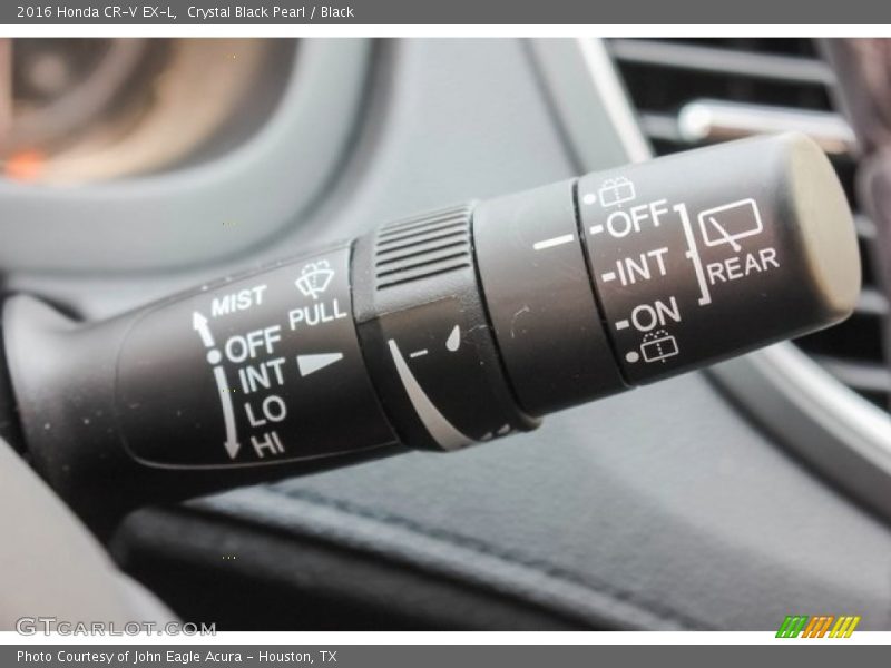 Crystal Black Pearl / Black 2016 Honda CR-V EX-L