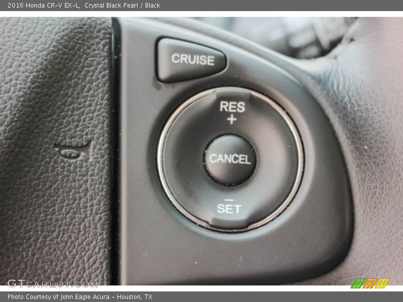 Crystal Black Pearl / Black 2016 Honda CR-V EX-L