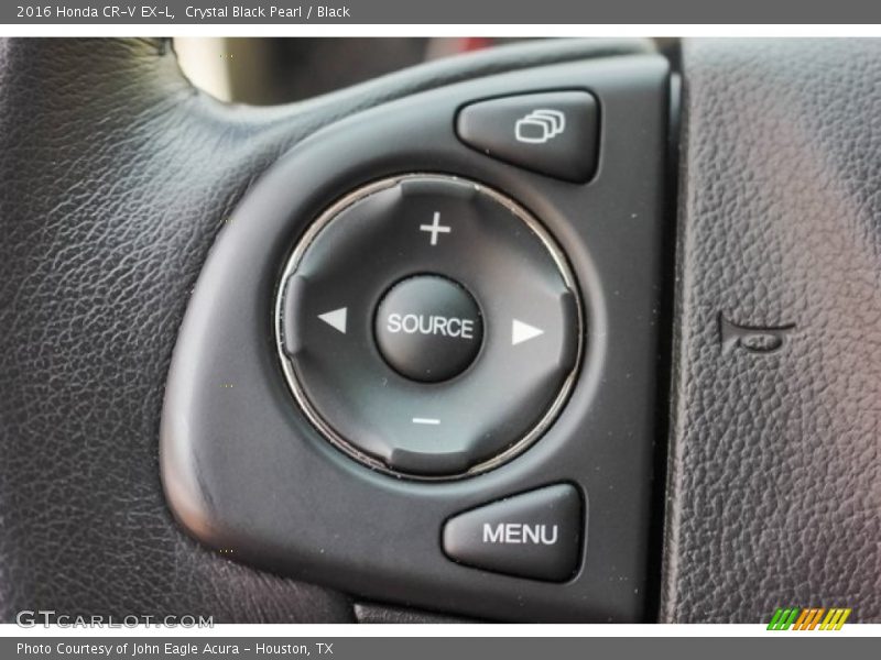 Crystal Black Pearl / Black 2016 Honda CR-V EX-L
