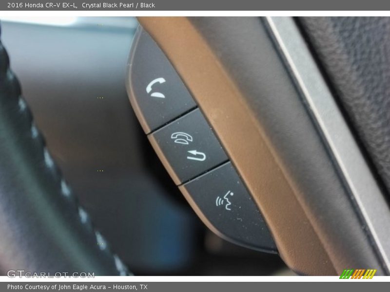 Crystal Black Pearl / Black 2016 Honda CR-V EX-L