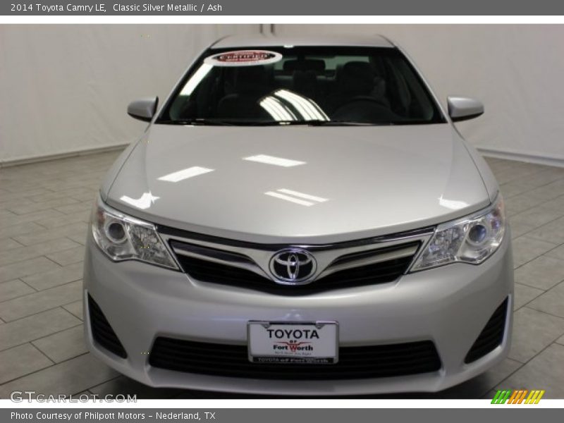 Classic Silver Metallic / Ash 2014 Toyota Camry LE