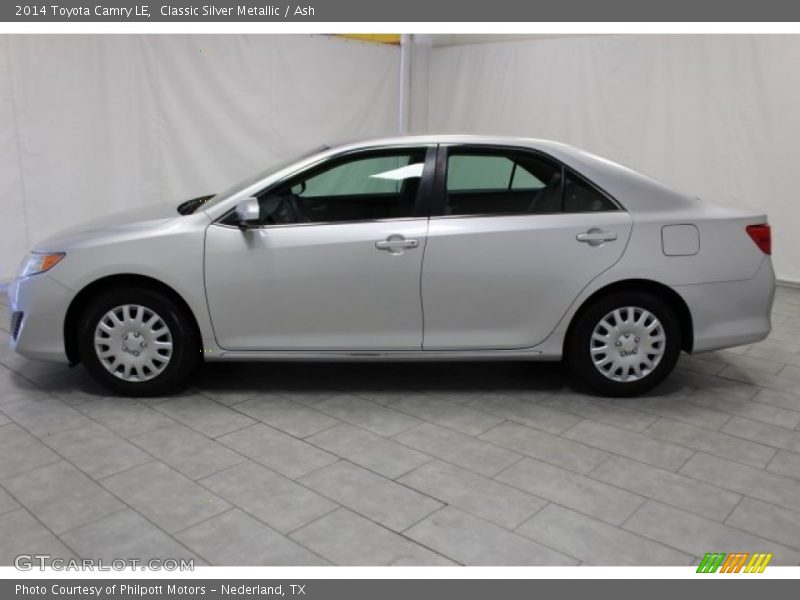 Classic Silver Metallic / Ash 2014 Toyota Camry LE