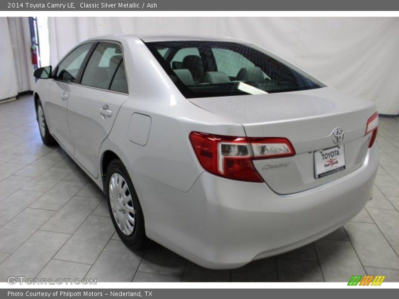Classic Silver Metallic / Ash 2014 Toyota Camry LE