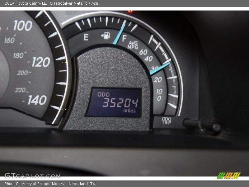 Classic Silver Metallic / Ash 2014 Toyota Camry LE