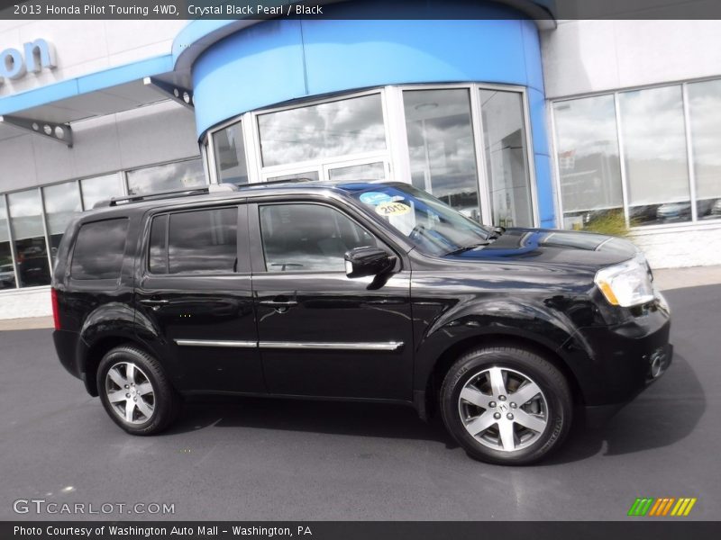 Crystal Black Pearl / Black 2013 Honda Pilot Touring 4WD