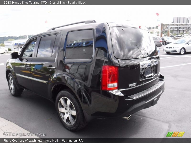Crystal Black Pearl / Black 2013 Honda Pilot Touring 4WD