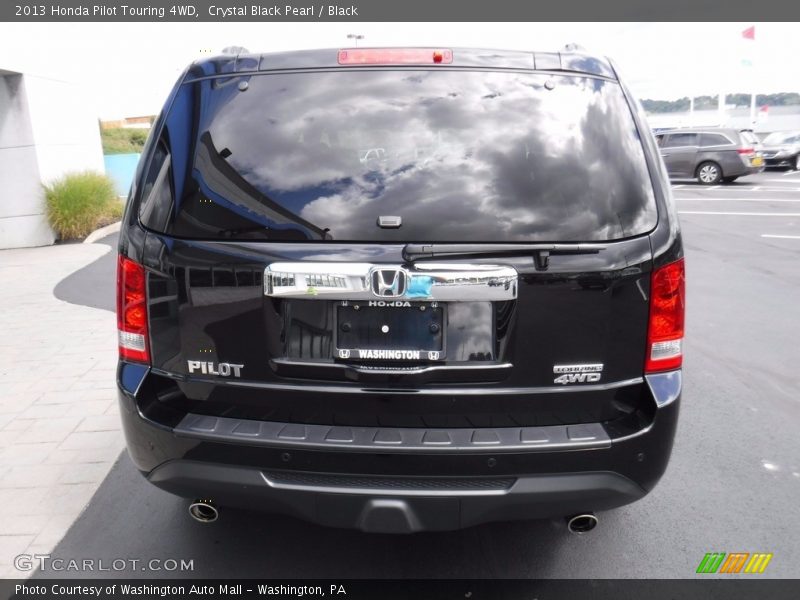 Crystal Black Pearl / Black 2013 Honda Pilot Touring 4WD