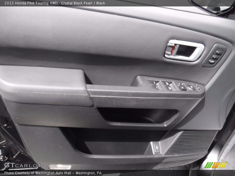 Crystal Black Pearl / Black 2013 Honda Pilot Touring 4WD