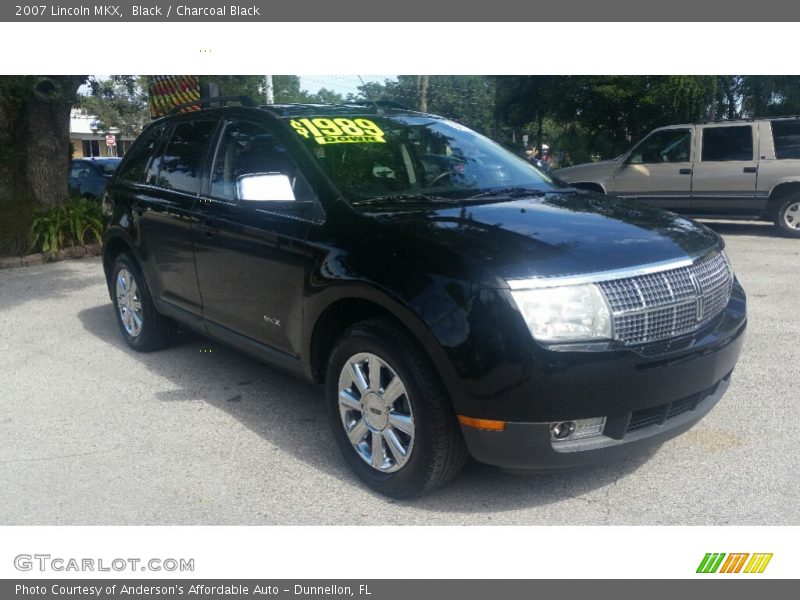 Black / Charcoal Black 2007 Lincoln MKX