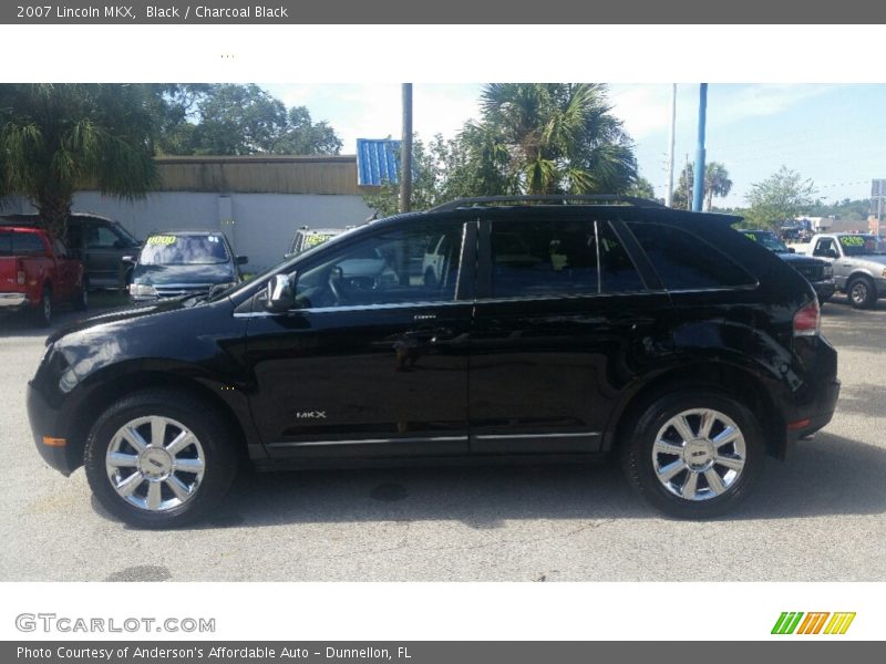 Black / Charcoal Black 2007 Lincoln MKX