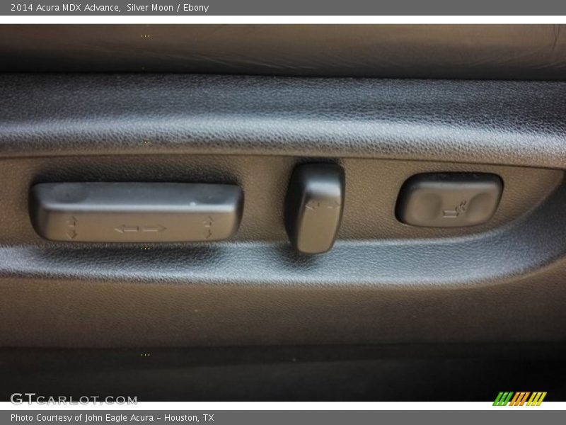 Silver Moon / Ebony 2014 Acura MDX Advance
