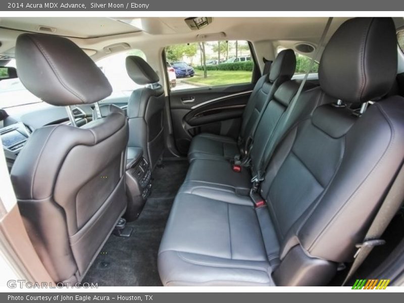 Silver Moon / Ebony 2014 Acura MDX Advance