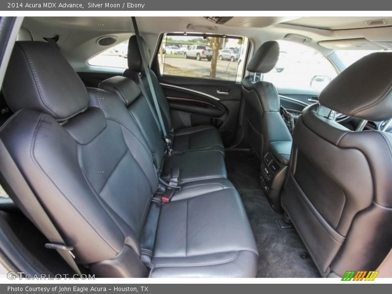 Silver Moon / Ebony 2014 Acura MDX Advance