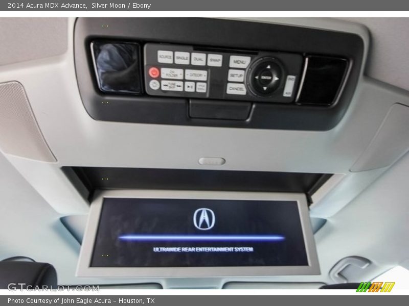 Silver Moon / Ebony 2014 Acura MDX Advance