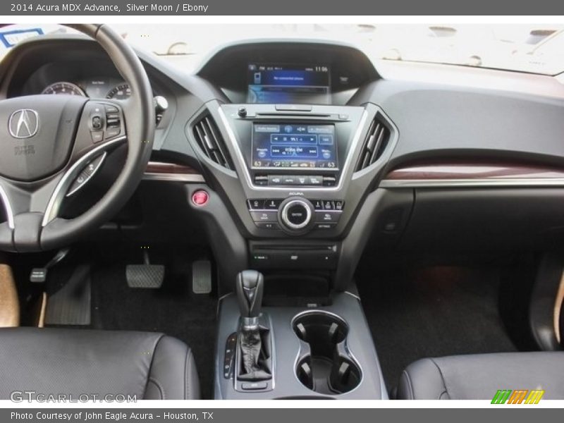 Silver Moon / Ebony 2014 Acura MDX Advance